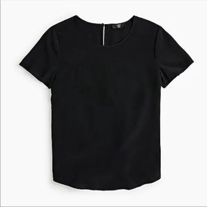 J crew black blouse! Size 2. Never worn! NWOT